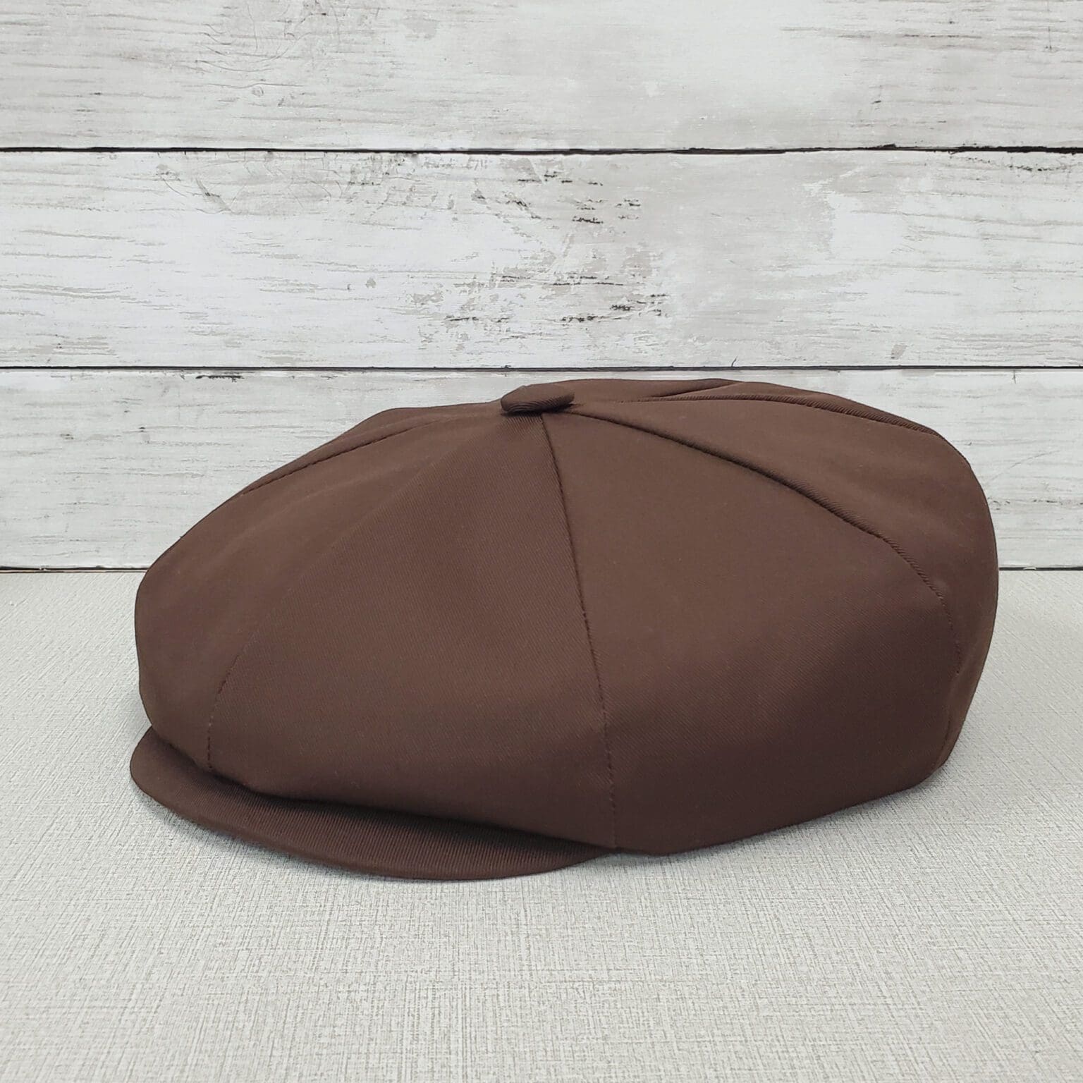 Brown Eco Twill Apple Newsboy Cap Winner Caps MFG. Company