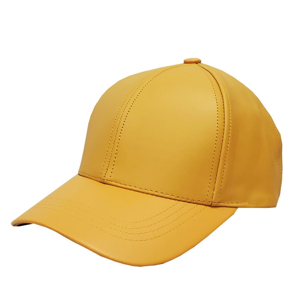 Leather Baseball Cap Winner Caps MFG. Company